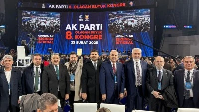 AK Parti Diyarbakır tam kadro 8. Olağan Büyük Kongre'de