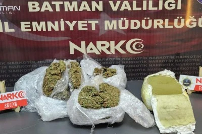 Batman'da 5 kilo uyuşturucu ele geçirildi