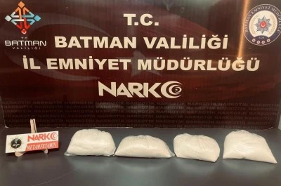 Batman'da bir kamyonda uyuşturucu ele geçirildi