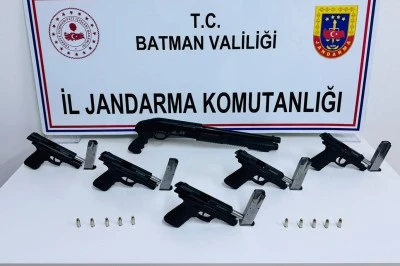 Batman'da silah kaçakçılığı operasyonu