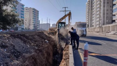 Diyarbakır’da 16 noktada kanalizasyon güçlendirme çalışması