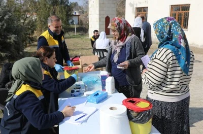 Diyarbakır'da 3 bin 500 kişiye ücretsiz sağlık taraması