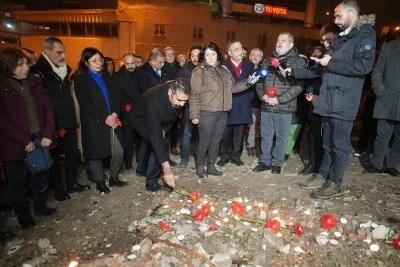 Diyarbakır’da 6 Şubat depremlerinde yaşamını yitirenler anıldı