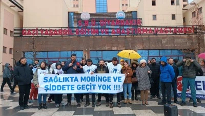 Diyarbakır'da asistan hekimin intihar girişimine tepki: Mobbing cinayettir!