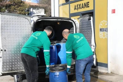 Diyarbakır'da atık yağlar biyodizele dönüşüyor