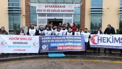 Diyarbakır’da diş hekimleri iş bıraktı; Sağlık politikaları hekimliği yok ediyor!