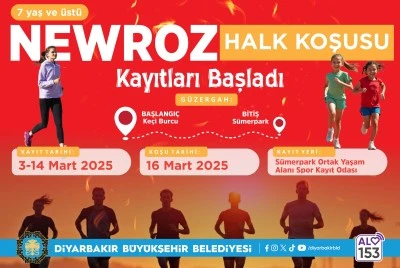 Diyarbakır’da düzenlenecek Newroz Halk Koşusuna çağrı