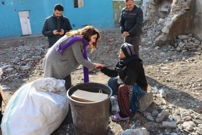 Diyarbakır’da eş başkanlar sorunları yerinde dinledi