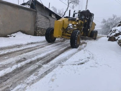 Diyarbakır’da kar alarmı, ekipler seferber oldu