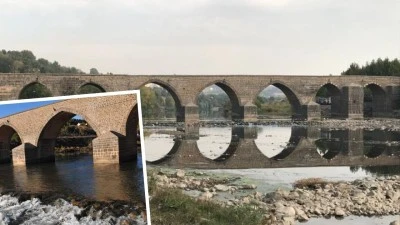 Diyarbakır’da kuraklık tehlikesi böyle görüntülendi