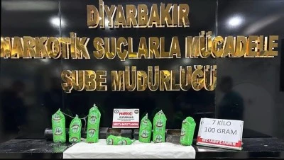 Diyarbakır'da uyuşturucu operasyonları: Çok sayıda tutuklama