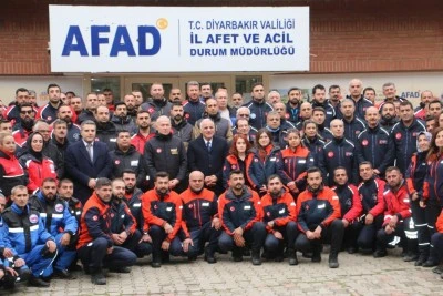 Diyarbakır’da yeni AFAD personelleri göreve başladı