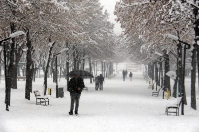 Diyarbakır dahil bir çok ile kuvvetli kar yağışı uyarısı