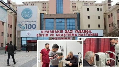 Diyarbakır Gazi Yaşargil göz sağlığında umut oldu