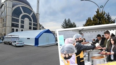 Diyarbakır’ın o ilçesinde İlk kez İftar çadırı kuruldu