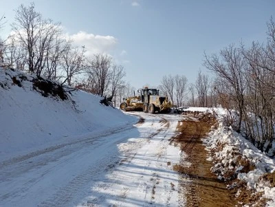 Diyarbakır'ın yüksek kesimlerinde 226 kilometrelik yol ulaşıma açıldı