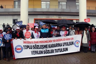 Eğitim Bir-Sen'den üniversite çalışanlarına yönelik önemli talepler