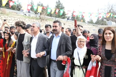 Eş Başkan Hatun, Newroz kutlamasına katıldı