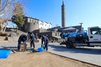 DİSKİ’den Tarihî camilerde kapsamlı temizlik