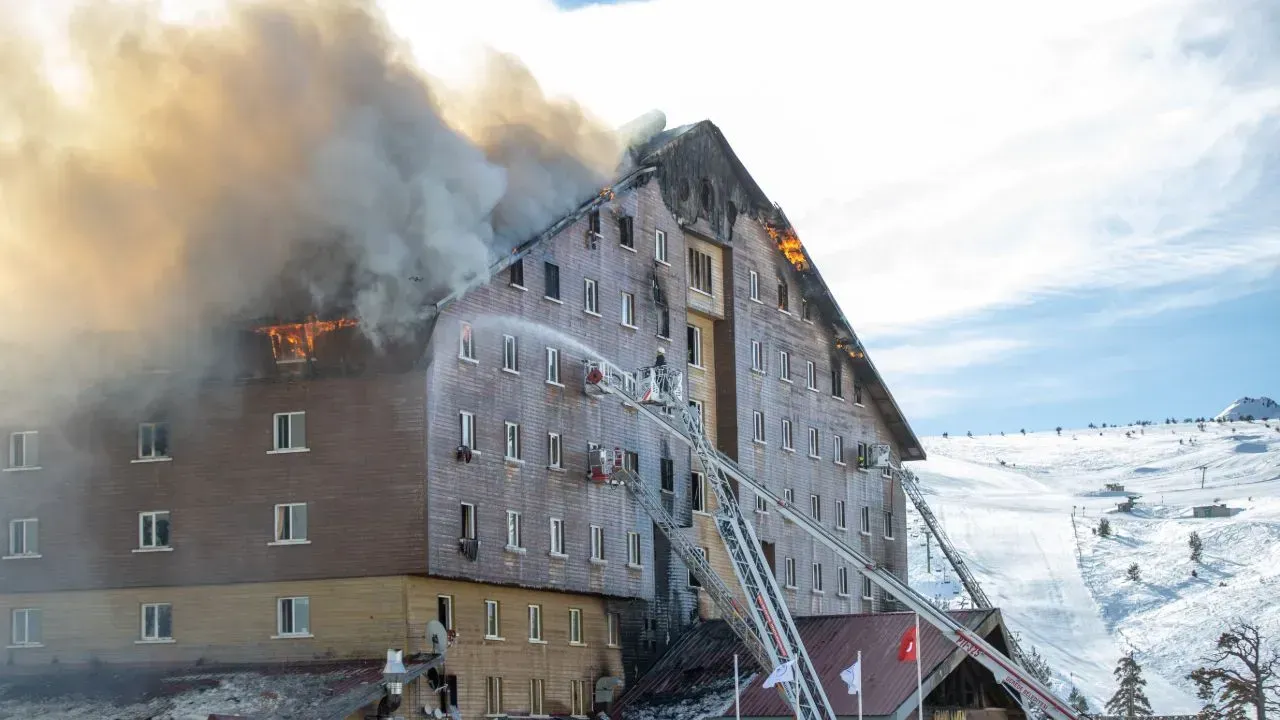 Jandarma'dan otel yangını açıklaması