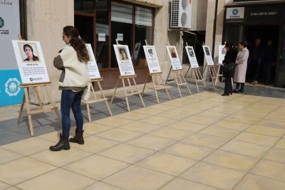 Kadınların tarihe imza attığı portreler Diyarbakır’da sergileniyor