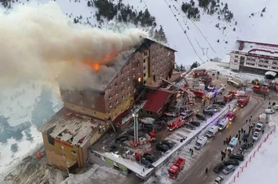 Otel yangınında gözaltı sayısı yükseldi