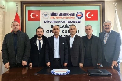 Recep Ağar, Diyarbakır Büro Memur-Sen’de güven tazeledi