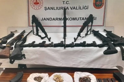 Şanlıurfa'da silah kaçakçılığı operasyonu