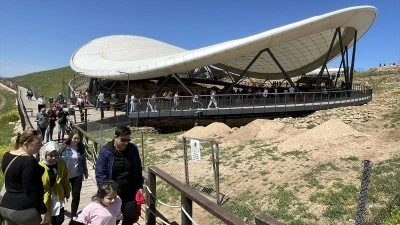 UNESCO listesinde parlayan Göbeklitepe'ye yoğun ilgi