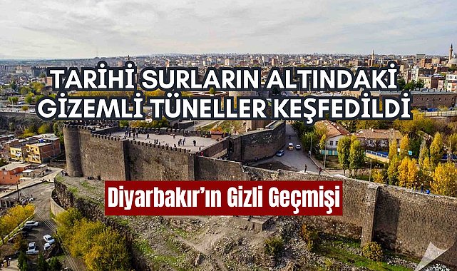 Diyarbakır’ın Gizli Geçmişi: Tarihi Surların Altındaki Gizemli Tüneller Keşfedildi