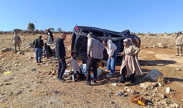 Mardin'de feci trafik kazası: Adeta can pazarı yaşandı!