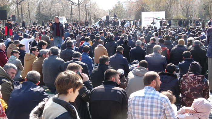 Diyarbakır’da Gıyabi Cenaze Namazı Kılındı