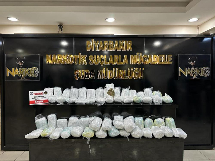 Ticari Takside 41 Kilo ‘Skunk’ Ele Geçirildi