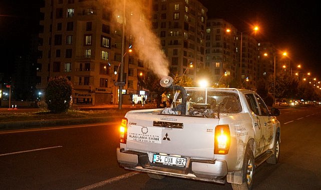 Diyarbakır gece ilaçlanıyor!