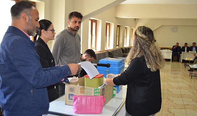 33 Hacı adayı için bilgilendirme ve aşı çalışması yapıldı 