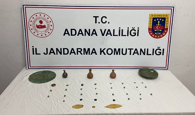 Durdurulan araçta 38 tarihi eser ele geçirildi     