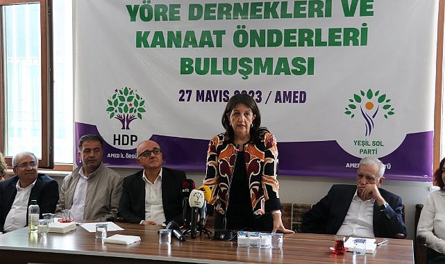 HDP Eş Genel Başkanı Buldan, STK temsilcileriyle buluştu