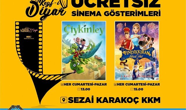 Keyf-i Diyar çocukları sinema ile buluşturuyor