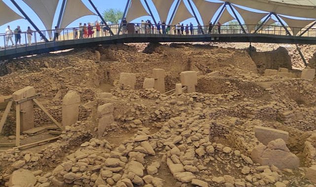 Bayramda Göbeklitepe'ye ziyaretçi akını