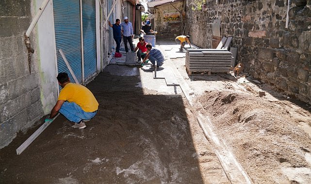 Diyarbakır’ın tarihi sokağı yenileniyor