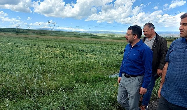 Doludan zarar gören çiftçilerin mağduriyeti giderilecek 