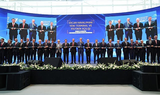 KKTC’nin En Büyük Yolcu Kapasitesine Sahip Havalimanı Açıldı