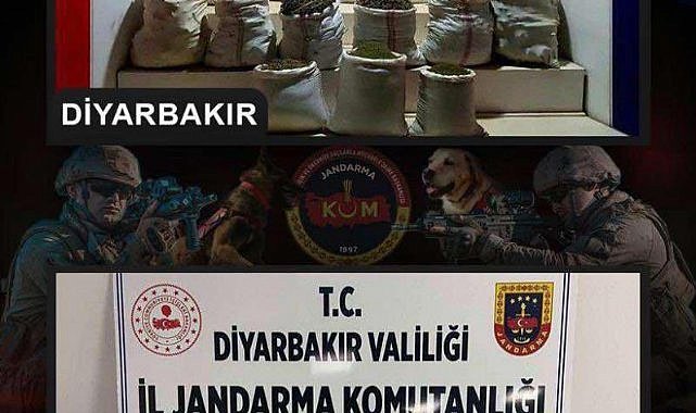 Diyarbakır’da narko-terör operasyonu