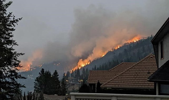 Kanada’da yangın felaketi sürüyor