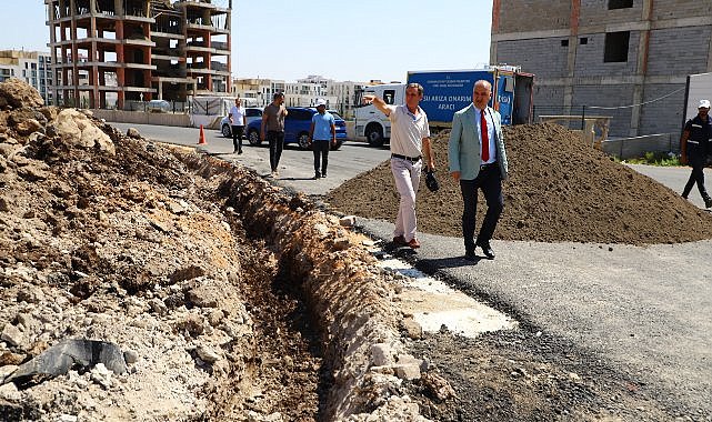 Diyarbakır’da içme suyu şebekesi çalışmaları sürüyor