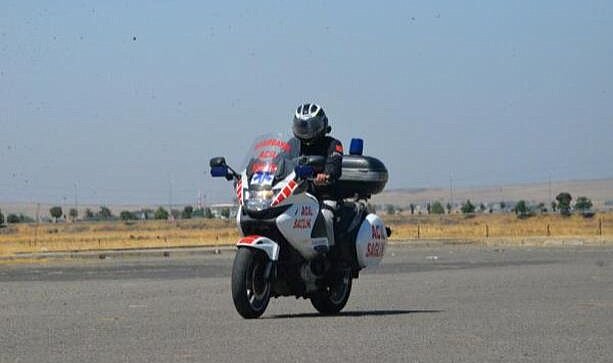 Diyarbakır’da motosiklet ambulans hizmette!