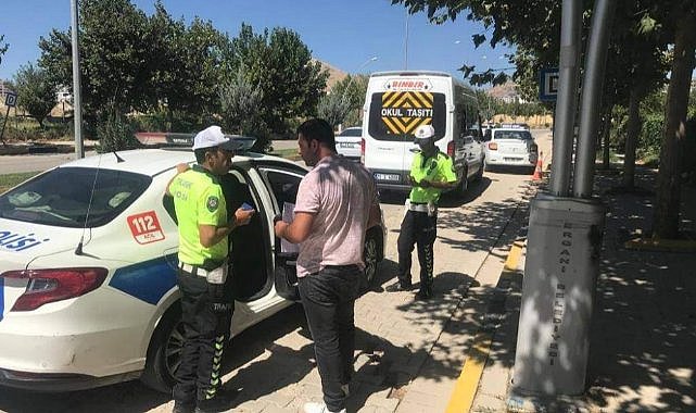  Diyarbakır’da servis şoförlerine denetim