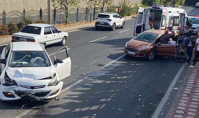 Diyarbakır’da trafik kazası: 1 yaralı  