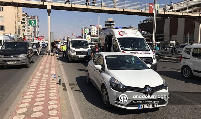 Diyarbakır'da zincirleme trafik kazası