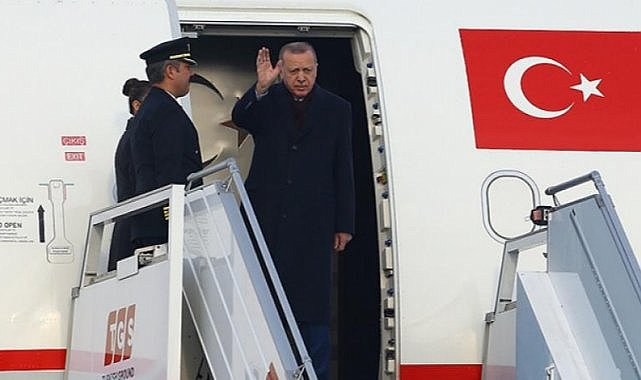 Erdoğan, Rusya'ya gitti